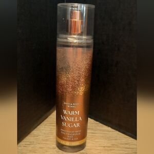 "WARM VANILLA SUGAR"  BATH AND BODY WORKS